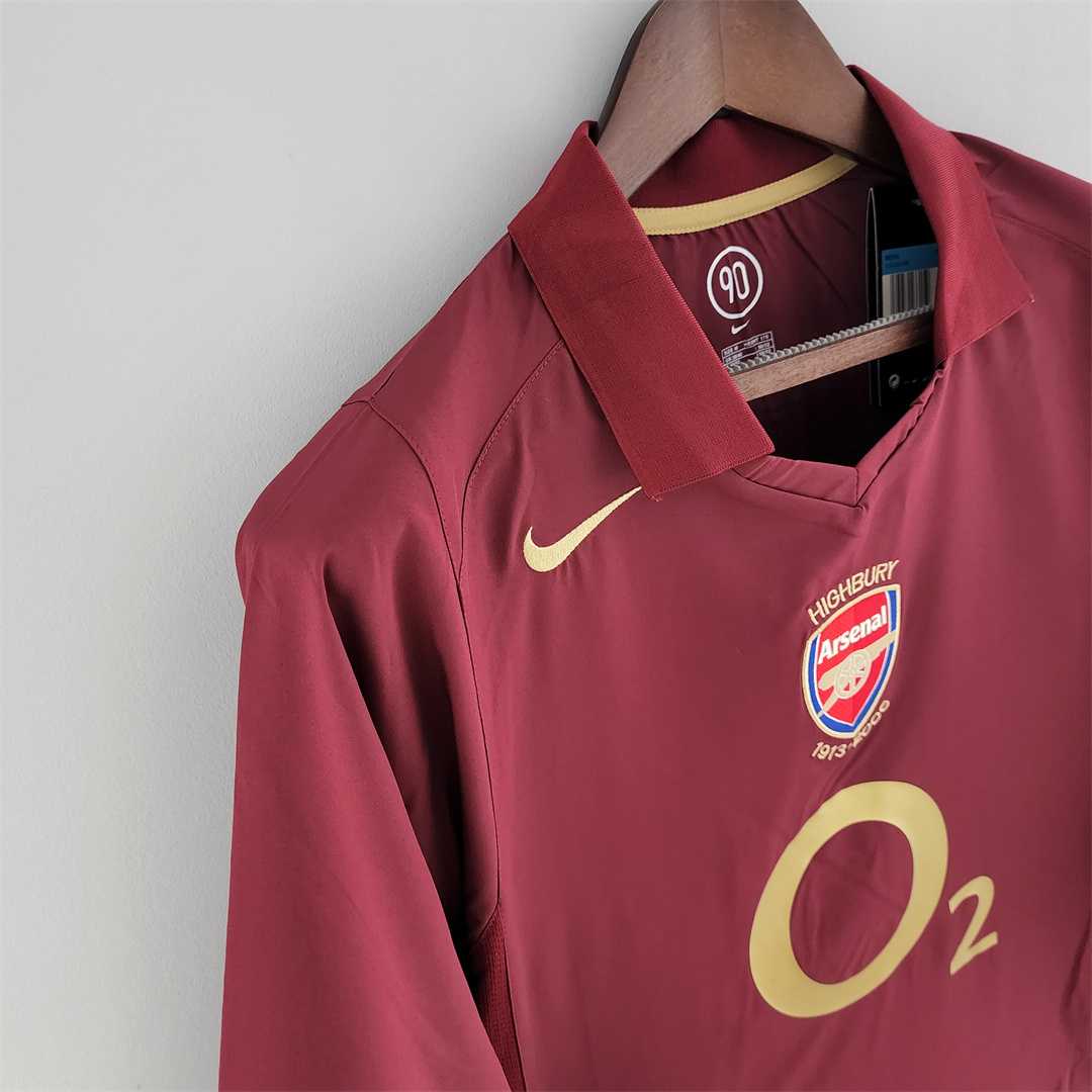 2005-06 - ARSENAL HOME LONG SLEEVE | RETRO