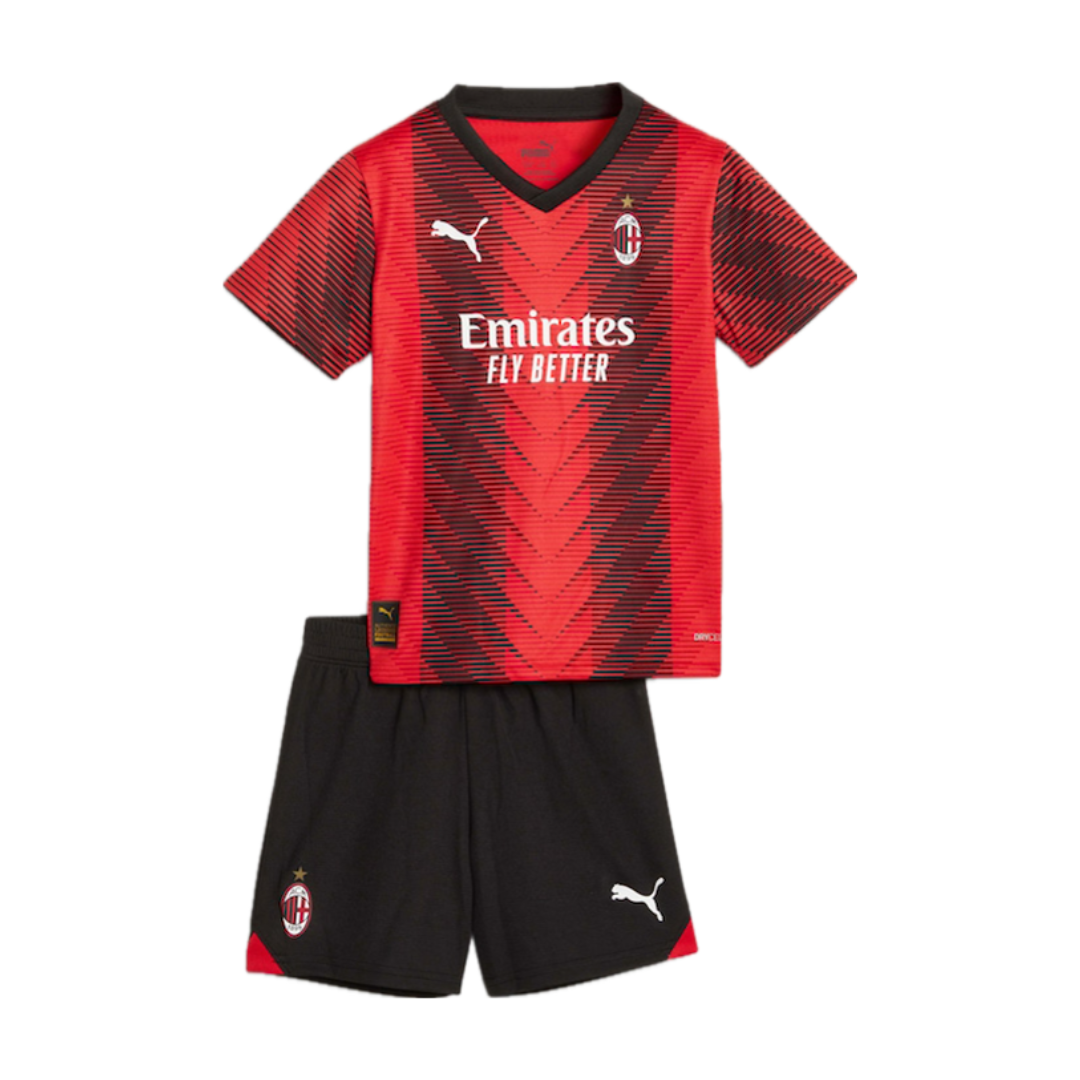 KIDS - 2023-24 - MILAN HOME | JERSEY + SHORT