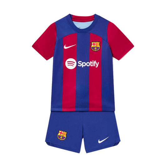 KIDS - 2023-24 - BARCELONA HOME | JERSEY + SHORT