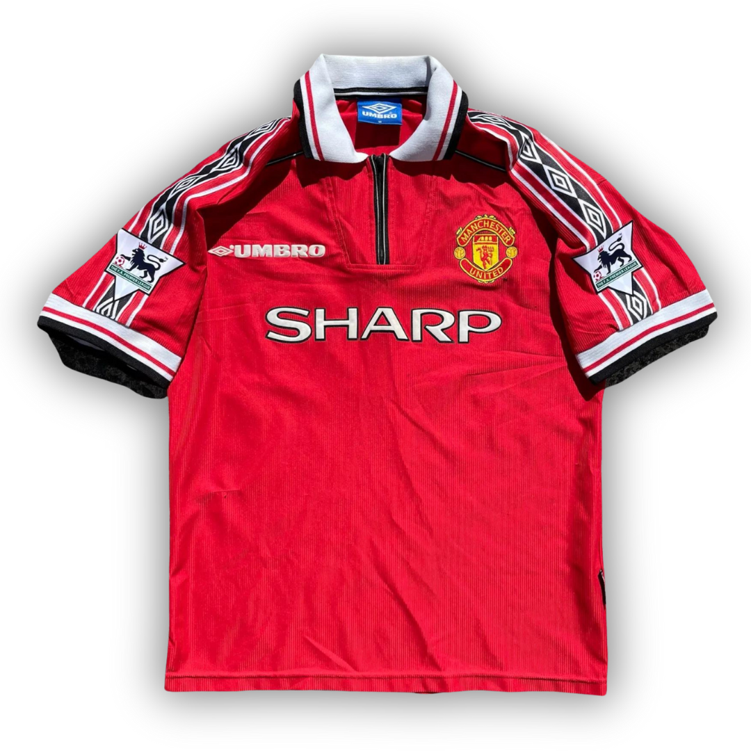 1998-99 - MANCHESTER UNITED HOME SHORT SLEEVE | RETRO