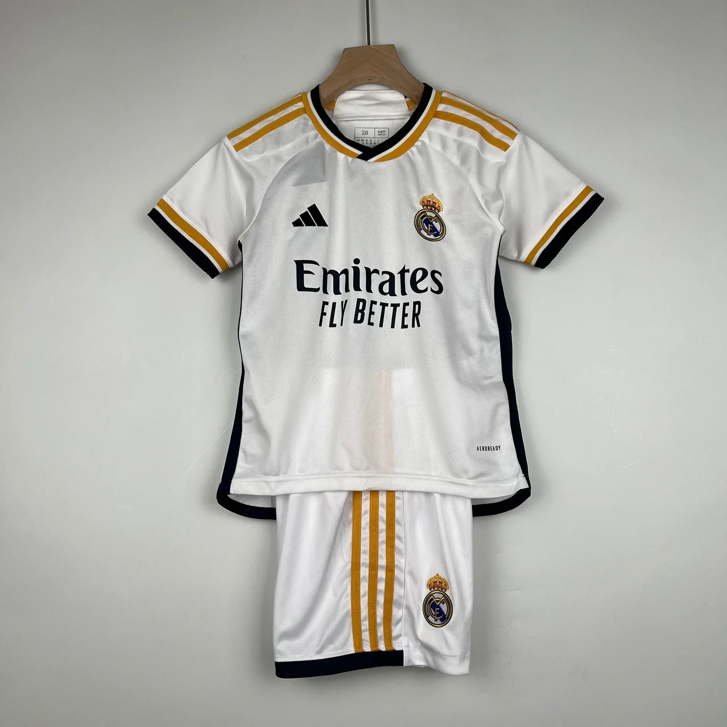 KIDS - 2023-24 - REAL MADRID HOME | JERSEY + SHORT