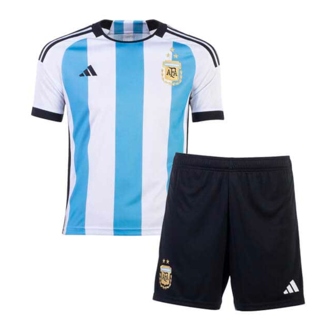 KIDS - 2023-24 - ARGENTINA HOME | JERSEY + SHORT