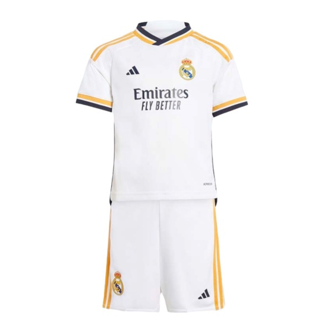 KIDS - 2023-24 - REAL MADRID HOME | JERSEY + SHORT