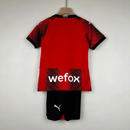 KIDS - 2023-24 - MILAN HOME | JERSEY + SHORT