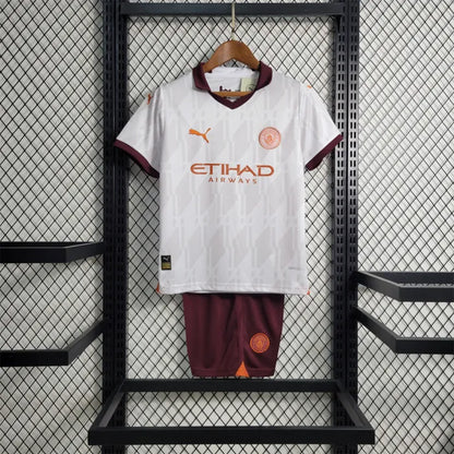 KIDS - 2023-24 - MANCHESTER CITY AWAY | JERSEY + SHORT