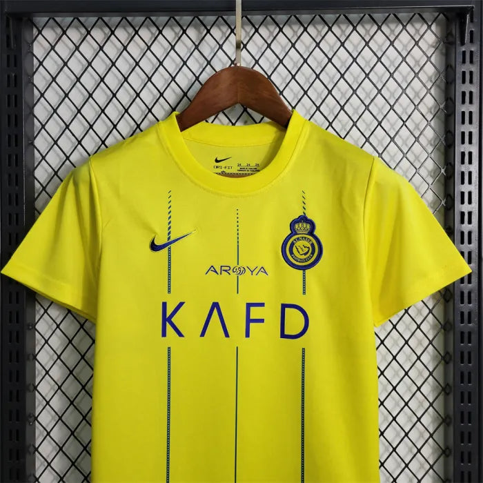 KIDS - 2023-24 - AL NASSR HOME | JERSEY + SHORT