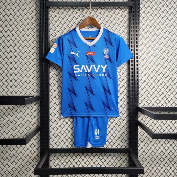 KIDS - 2023-24 - AL HILAL HOME | JERSEY + SHORT