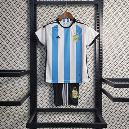 KIDS - 2023-24 - ARGENTINA HOME | JERSEY + SHORT