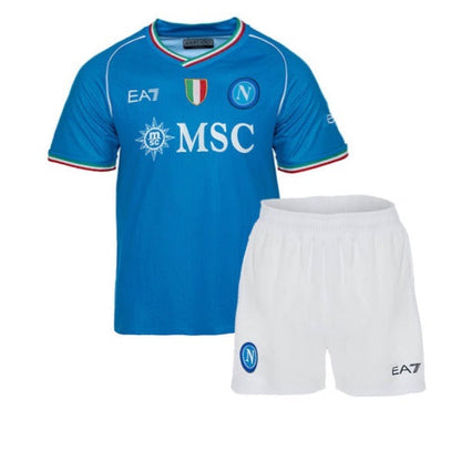 KIDS - 2023-24 - NAPOLI HOME | JERSEY + SHORT