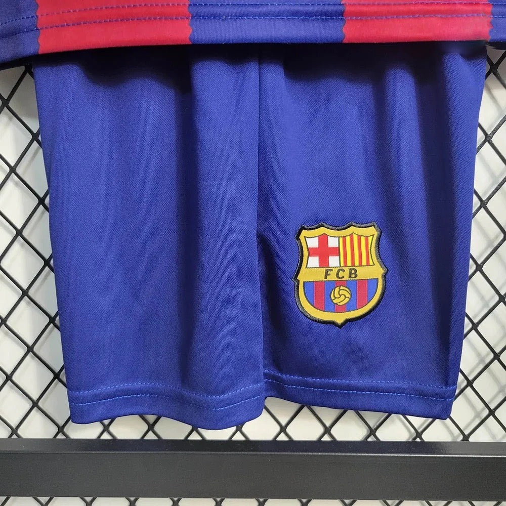 KIDS - 2023-24 - BARCELONA HOME | JERSEY + SHORT