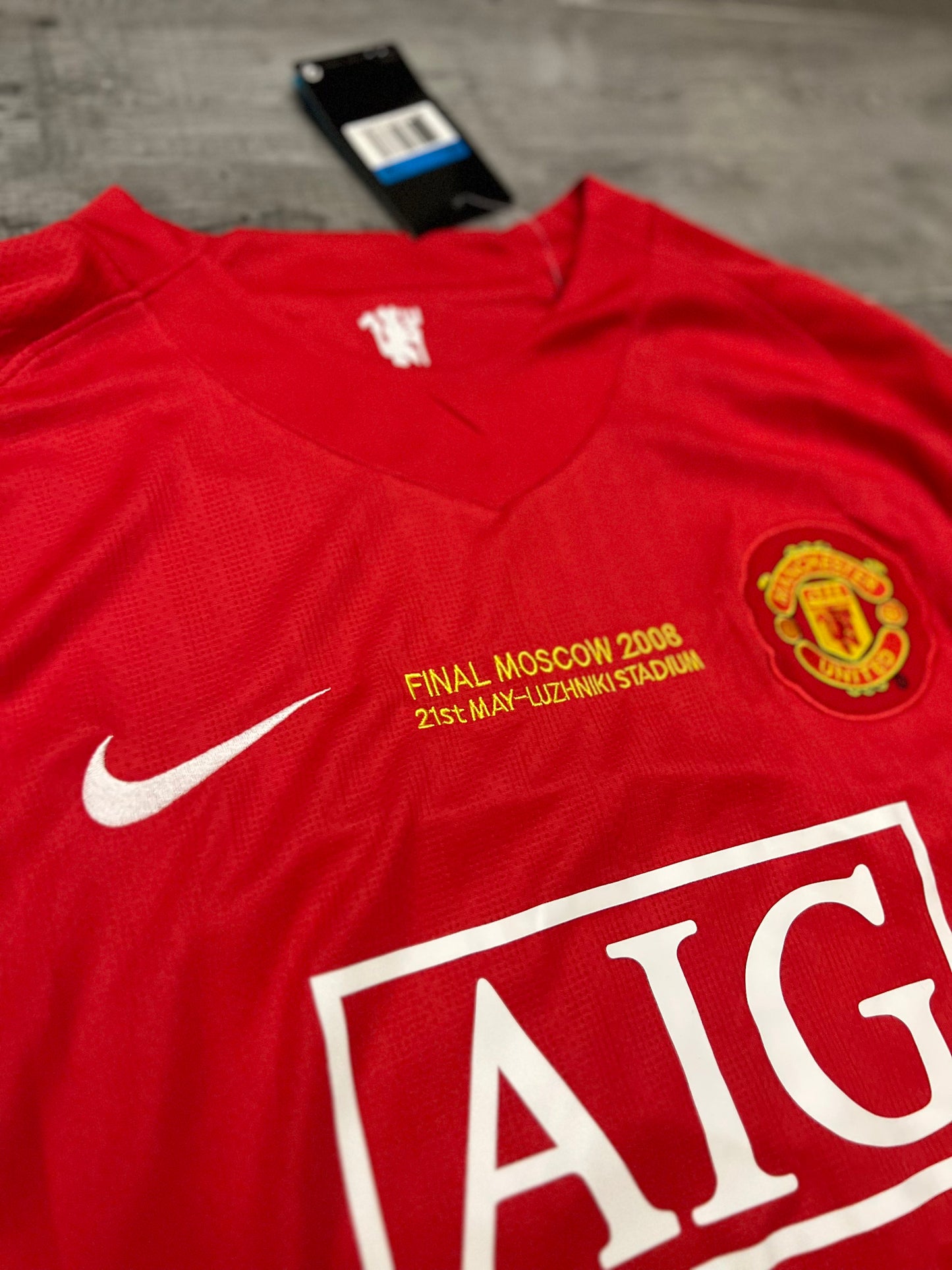 2007-08 - MANCHESTER UNITED HOME LONG SLEEVE | RETRO