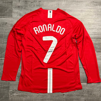 2007-08 - MANCHESTER UNITED HOME LONG SLEEVE | RETRO