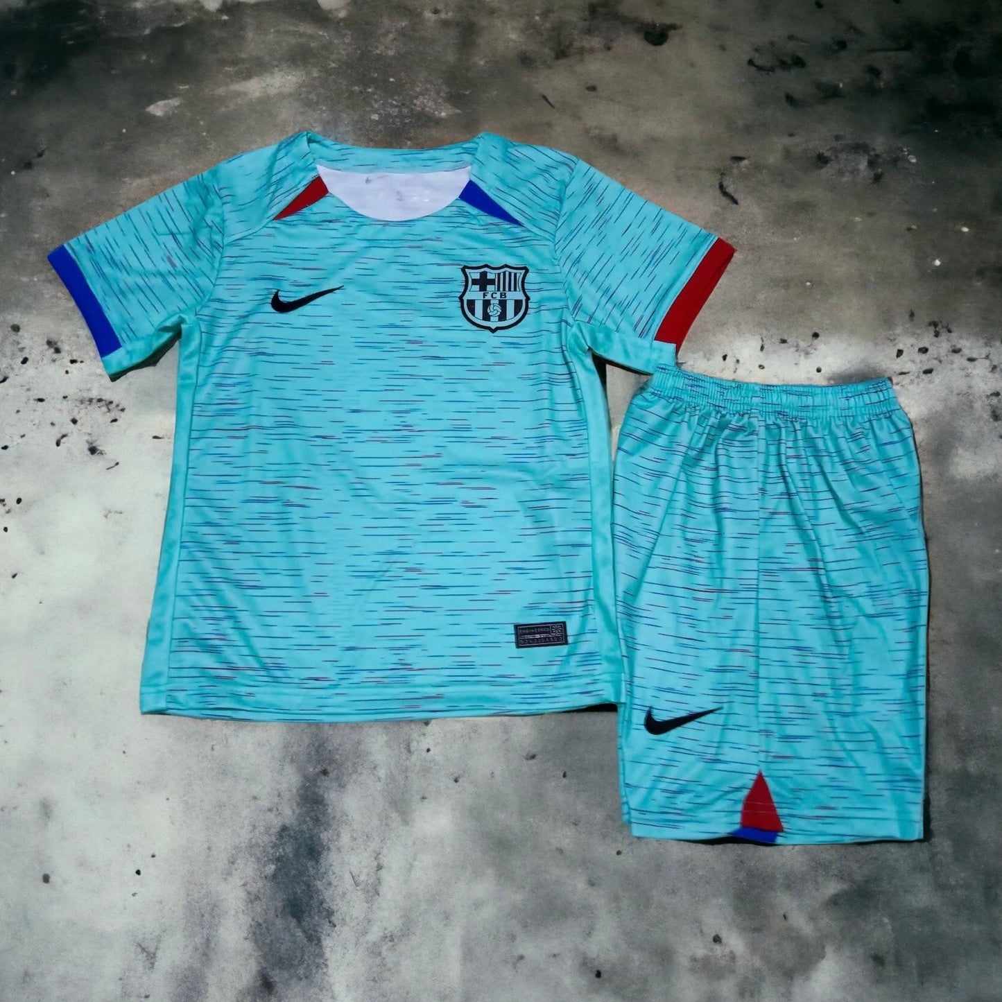 KIDS - 2023-24 - BARCELONA THIRD | JERSEY + SHORT