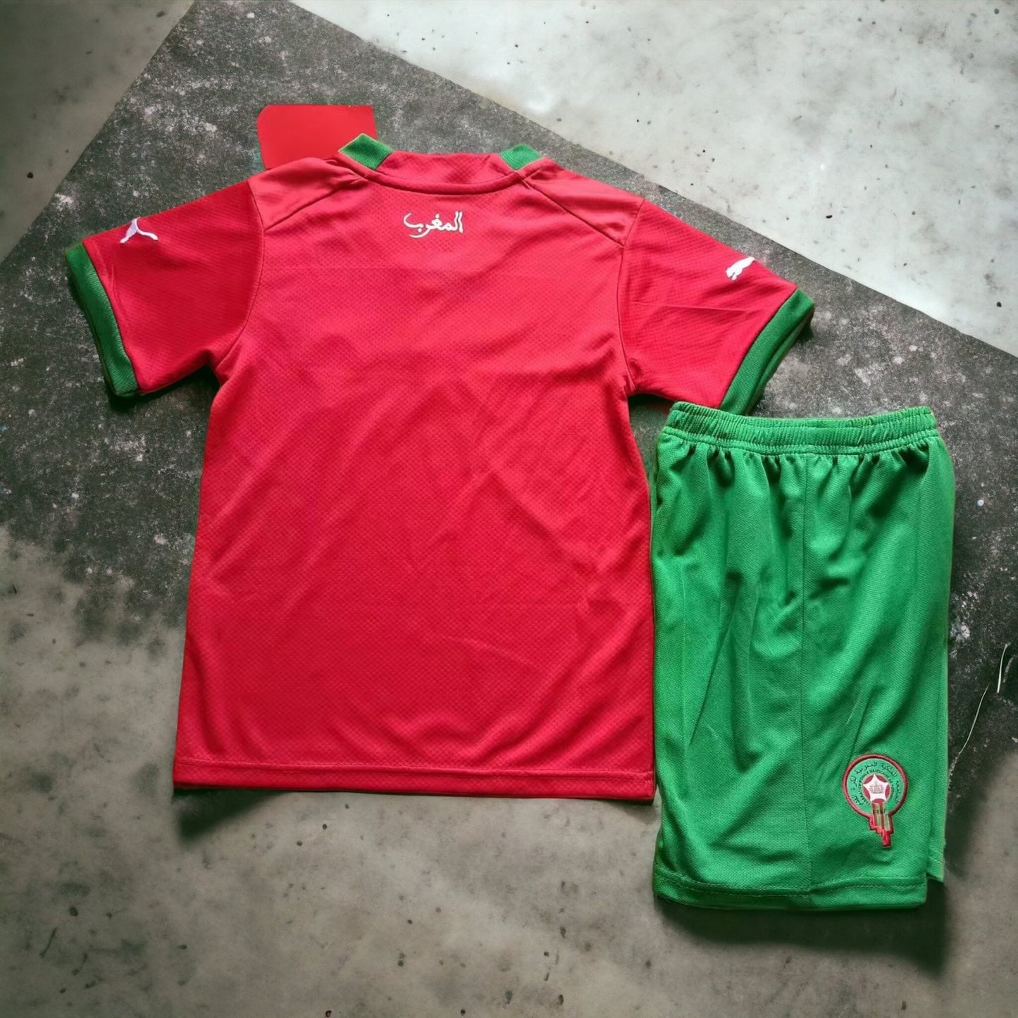 KIDS - 2023-24 - MARRUECOS HOME | JERSEY + SHORT