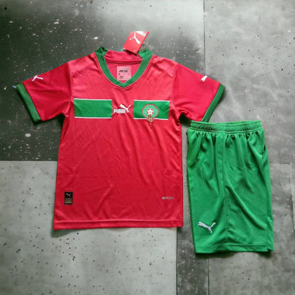 KIDS - 2023-24 - MARRUECOS HOME | JERSEY + SHORT