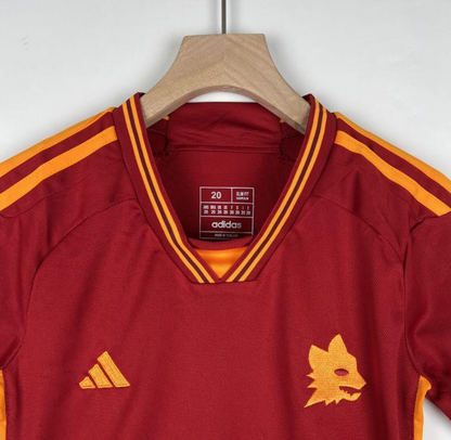 KIDS - 2023-24 - ROMA HOME | JERSEY + SHORT