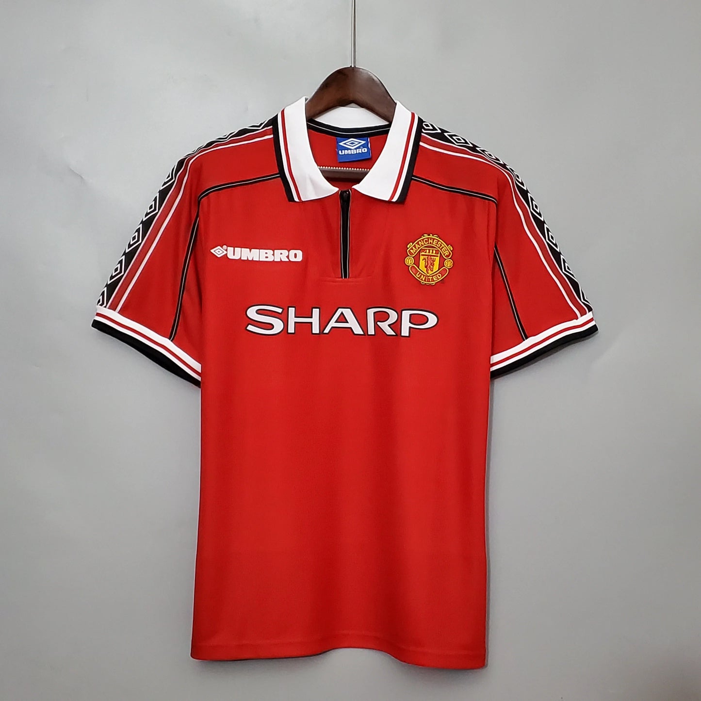 1998-99 - MANCHESTER UNITED HOME SHORT SLEEVE | RETRO