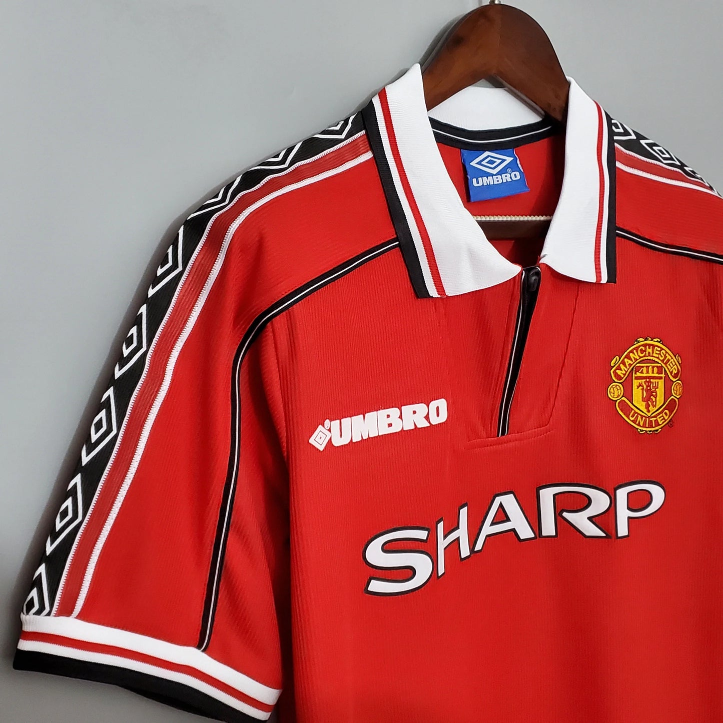 1998-99 - MANCHESTER UNITED HOME SHORT SLEEVE | RETRO