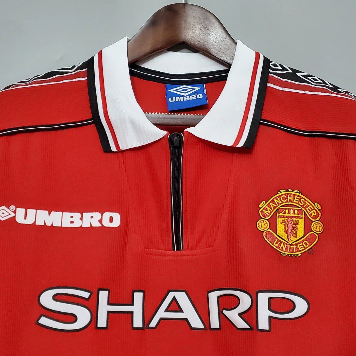 1998-99 - MANCHESTER UNITED HOME SHORT SLEEVE | RETRO