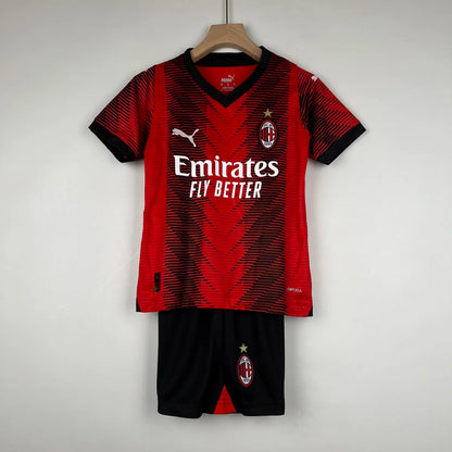 KIDS - 2023-24 - MILAN HOME | JERSEY + SHORT