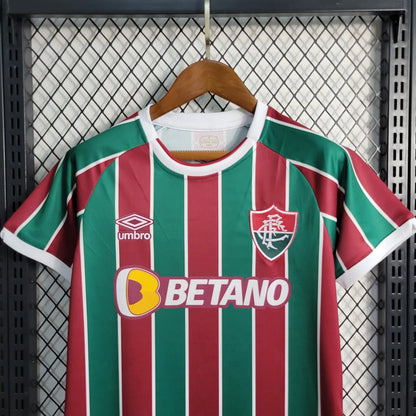 KIDS - 2023-24 - FLUMINENSE HOME | JERSEY + SHORT