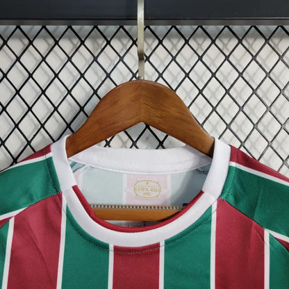 KIDS - 2023-24 - FLUMINENSE HOME | JERSEY + SHORT