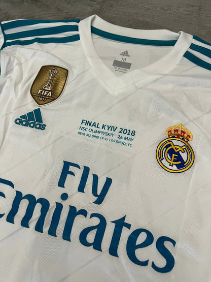 2017-18 - REAL MADRID HOME LONG SLEEVE | RETRO