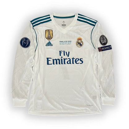 2017-18 - REAL MADRID HOME LONG SLEEVE | RETRO